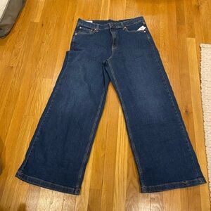 GAP High Rise Stride Jeans in Blue